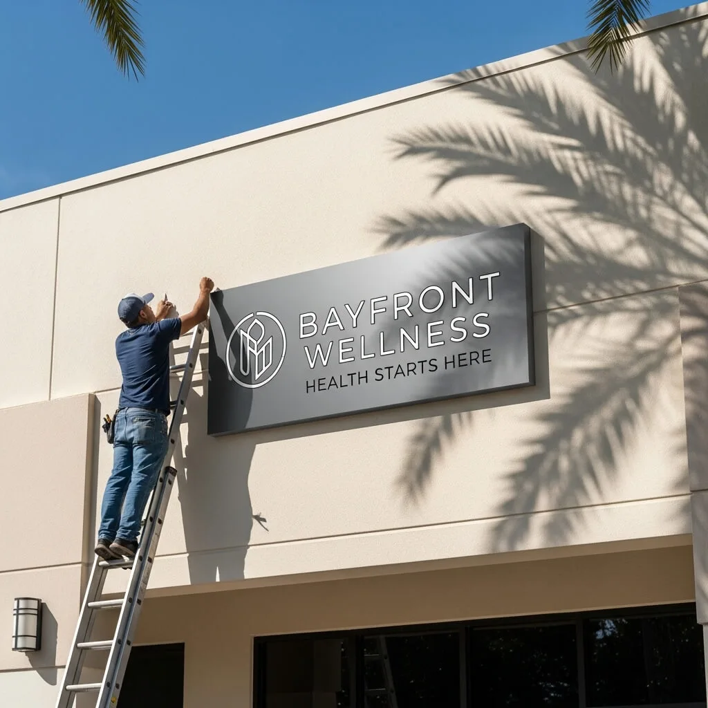 Sign Installation Process in Tampa