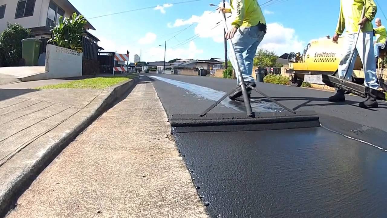 Asphalt maintenance